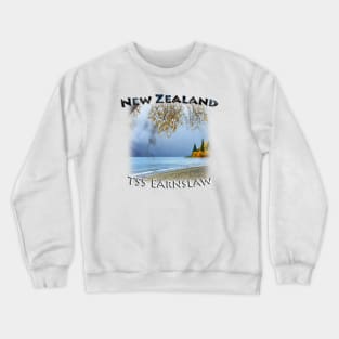 New Zealand - Queenstown, TSS Earnslaw Steamship Crewneck Sweatshirt